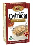 Country Choice Organic Maple Instant Oatmeal, 8-Count, 12-Ounce Boxes (Pack of 6)