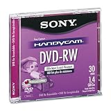 Sony : Disc DVD-RW 1.4GB 8cm General use Single Pack w/ hang tabuse Single Pack w/ hang tab -:- Sold as 2 Packs of - 1 - / - Total of 2 Each