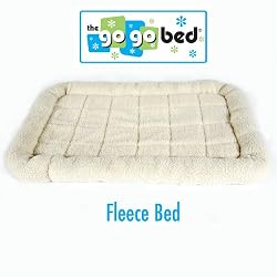 31" x 21" Medium GoGo Fleece Dog Crate Pad - fits most metal wire crates