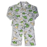 Dream Apparel - Boys Long Sleeved Pajama Set, Grey