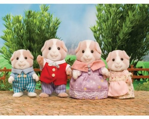 Childrens Toyshop  Toys : Sylvanian Families Guinea Pig Family