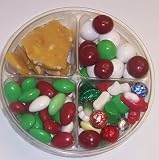 Scott's Cakes 4-Pack Deluxe Christmas Mix, Christmas Jordan Almonds, Christmas Malt Balls, & Peanut Brittle