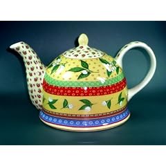 Jameson & Tailor 5280 --- TEEKANNE -- DEKOR Teaflowers --- Keramik --- 1,8ltr Inhalt ---