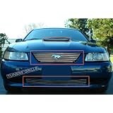 99 00 01 02 03 04 FORD MUSTANG V6 GT 3pc Combo Upper+Bumper+Hood Scoop Billet Grille... by Unknown