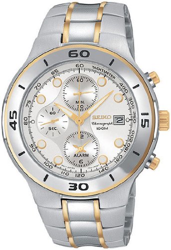 Seiko Men's SNAC36 Alarm Chronograph Watch