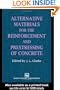 Alternative Materials for the Reinforcement and Prestressing of Concrete