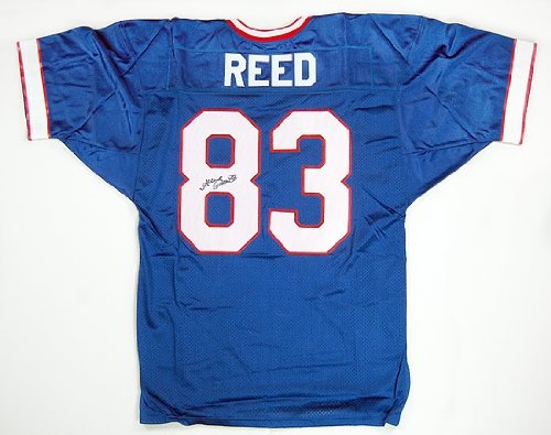 Andre Reed Autographed Buffalo Bills Blue Football Jersey