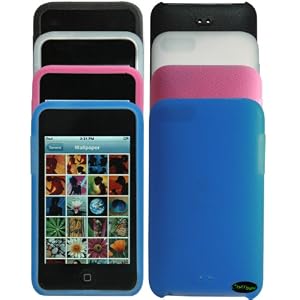 4 High Quality Thick Silicone Skin Cases for Apple iPod Touch 2nd Generation 3rd Generation 3G 2G