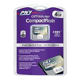 PNY 133x High-Speed 4GB Compact Flash Memory Card (P-CF4G-133W-RF3) by PNY