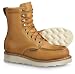 Men's Moc-toe Wedge Boots Tan