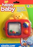 Kiddieland Happy Baby Fun Activities and Gentle Sound Rattle Mirror