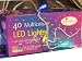 Kitchen & Housewares : Multicolour Outdoor Led Lights 40 bulb