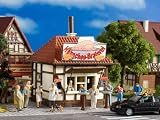 CHICKEN CHARLEY SNACK BAR KIOSK - VOLLMER HO SCALE MODEL TRAIN BUILDINGS 5139