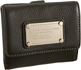 Marc Jacobs Classic Q Sml French Purse Wallet Steel