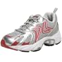 Aetrex Women's Z589W Zoom Runner Running Shoe,Silver/Cranberry,8 M US