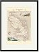 Black Framed/Matted Print 17x23, La Martinique