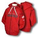 Detroit Red Wings NHL Women's Dazzle Trim Hoodie, Red