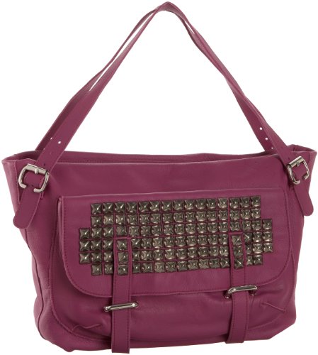 Tylie Malibu Runaway Hawke Satchel,Bouganvilla,one size