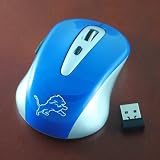 Detroit Lions Wireless Mouse- Computer Mouse