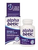 alpha betic Omega-3 Softgels, For People With Diabetes (Pack of 2)