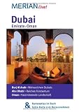 Dubai Emirate Oman: Mit Kartenatlas im Buch und Extra-Karte zum Herausnehmen
