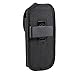 XXL SIZE Google Nexus 6P / 6 Vertical Nylon Case Pouch Holster with VELCRO Closure with Swivel Belt Clip Fits OTTER BOX Defender / LIFEPROOF / Mophie Juice Pack Air/Plus Case On