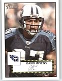 2006 Topps Heritage #392 David Givens - Tennessee Titans (Short Print)(Football Cards)