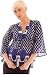 Olian Sapphire Maternity Caftan -- S-L.