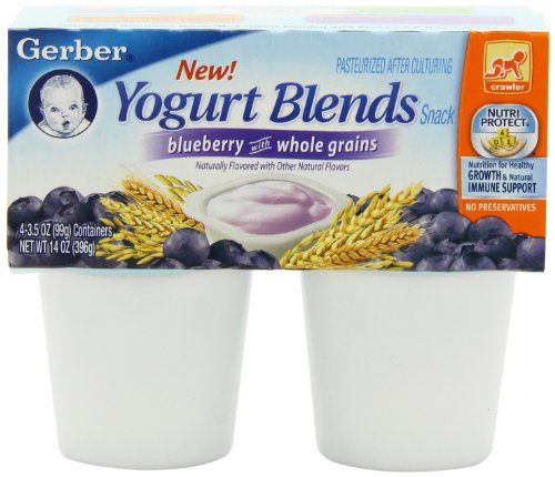 gerber blueberry yogurt