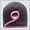 Charcoal fleece with pink trim