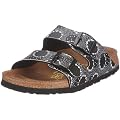 Papillio Arizona Dreamland blue 262553 Damen Clogs & Pantoletten mit schmalem Fu�bett