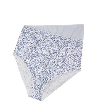 M2b Floral Print Over-Bump Full Briefs - 2pk