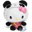 Hello Kitty - Black Panda Plush Soft Toy, 20cm