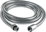 Sabichi 1.5m chrome replacement hose for shower spray head.