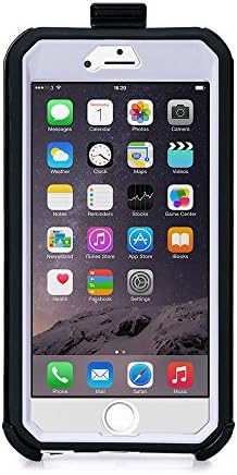 iPhone 6 plus(5.5) Case,olg tech Full-body Rugged[Splashproof][High quality][shock proof] Case for iPhone 6 plus(5.5)with Screen Protector,thick Case for iPhone 6 (white)