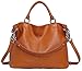 Heshe Women's Shoulder Handbag Top-handle Bag Cross Body Purse Satchel
