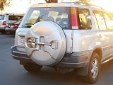 16" Rim Hard Plastic Spare Tire Cover For Jeep Honda CRV Rav4 FJ Crusier Off-Road 4x4 Snow w/Shoevl