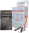 Halcyon Brand 600 mAH Charger with Car Charger Attachment Kit for Canon LP-E8 and Canon EOS Rebel T5i, Canon EOS Rebel T4i, Canon EOS Rebel T3i, Canon EOS Rebel T2i Digital SLR Cameras