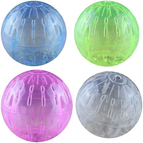 Hecoribe Lovely Pet Rodent Mice Jogging Hamster Gerbil Rat Play Plastic Toy Exercise Ball New