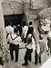 Party Going Down the Steps to the Tomb of Tutankhamun, Valley of the Kings, 1923 Photographic Poster Print by Harry Burton, 18x24