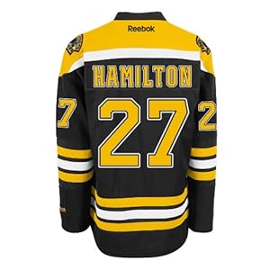 Dougie Hamilton Boston Bruins Reebok Premier Replica Home NHL Hockey Jersey Size L