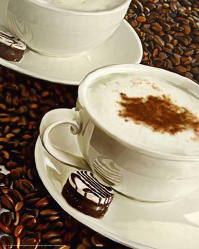 Empire 385352 Coffee - Capuccino Mini Poster - 40 x 50 cm