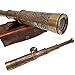 collectiblesBuy A Brass Nautical Handmade Retro Telescope Vintage Leather Box Pirate Movie Prop Designer Spyglass
