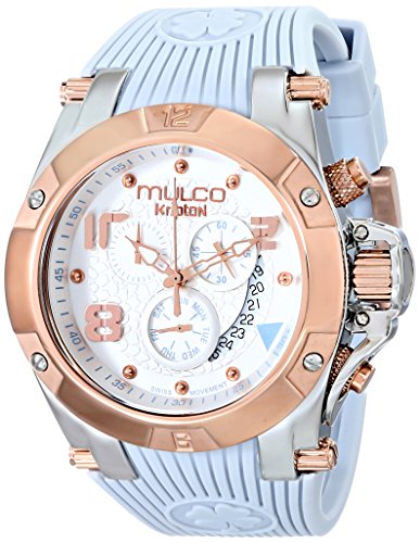 MULCO Unisex MW5-2029-413 Analog Display Swiss Quartz Grey Watch