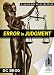 Books : Error in Judgment (Quint McCauley Mystery)