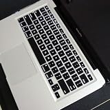 Silicone Keyboard Skin compatible with Apple® MacBookTM - Black