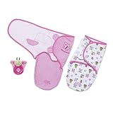 Summer Infant Girls Safe Sleep SwaddleMe Gift Set (princess)