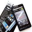 Black Rubberized Snap-On Protector + LCD Screen Protector for Motorola DROID X MB810 & Droid X2 MB870 (Verizon)
