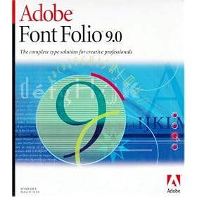 Adobe Font Folio 9.0 (Mac/PC) [import anglais]