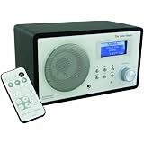 Livio Internet Radio Featuring Pandora WiFi and Ethernet Silver Electronics wifi radio 17 times